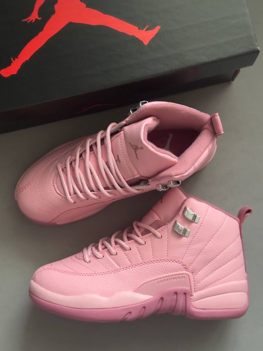 БЕЗКОШТОВНА ДОСТАВКА‼️ AIR JORDAN 12 RETRO "Pearl apinkʼʼ (Рожеві),джо