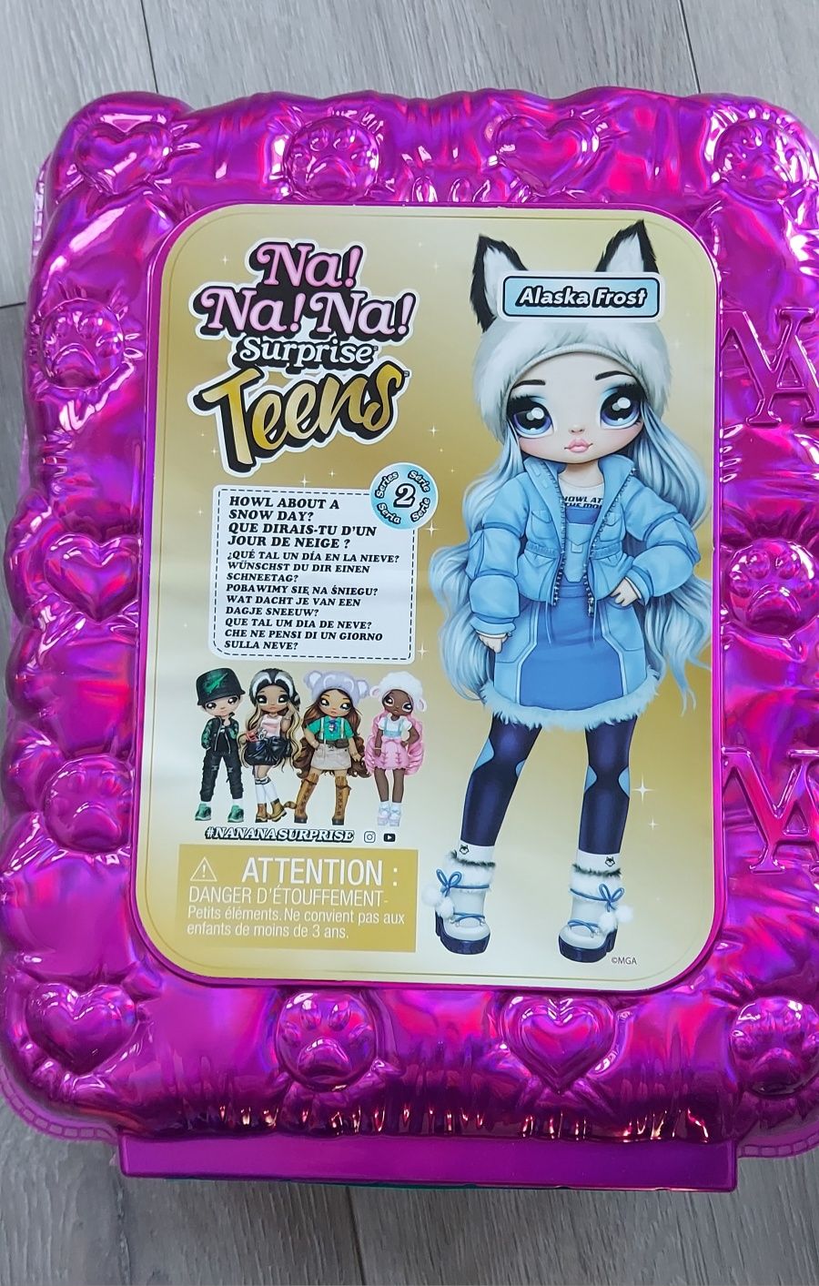 MGA Entertainment lalka Na!Na!Na! Surprise Teens Doll - Alaska Frost