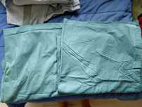 Conjunto de Roupa de cama básica azul simples