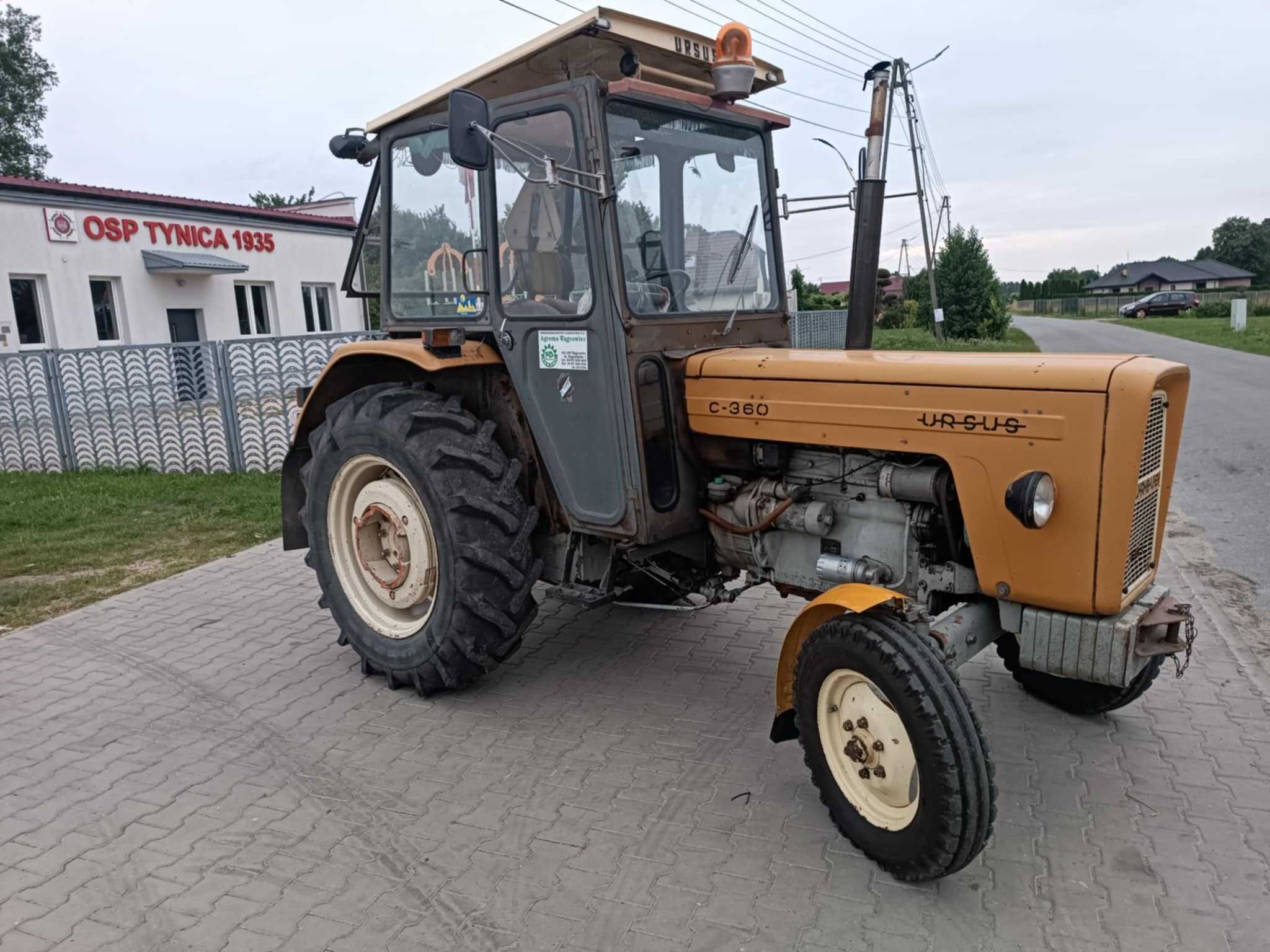 Ciągnik ursus c 360 w oryginale. b1985r.