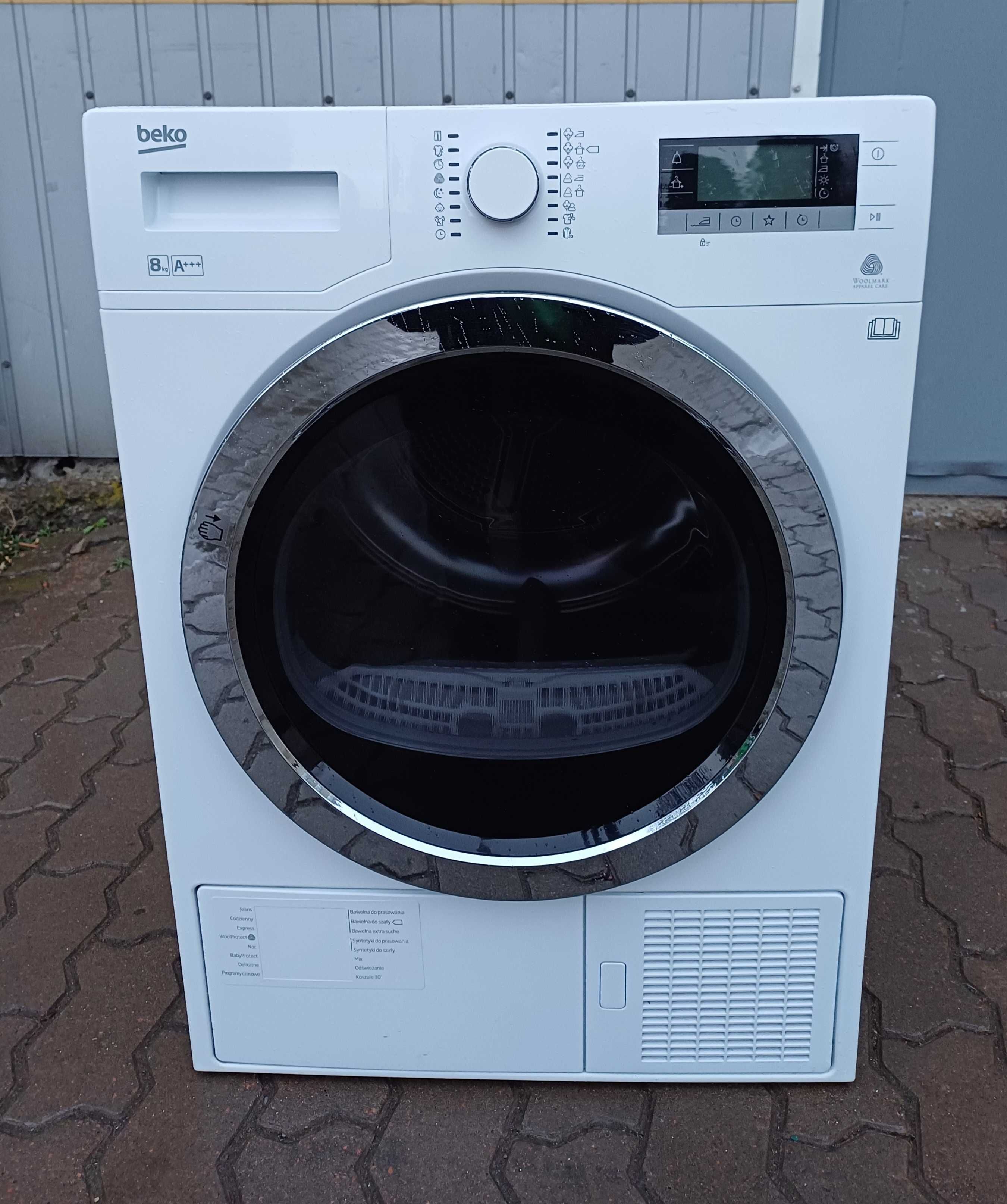 Сушильна машина на 8кг з тепловим насосом Беко Beko DPY 8506 GXB1 б/в