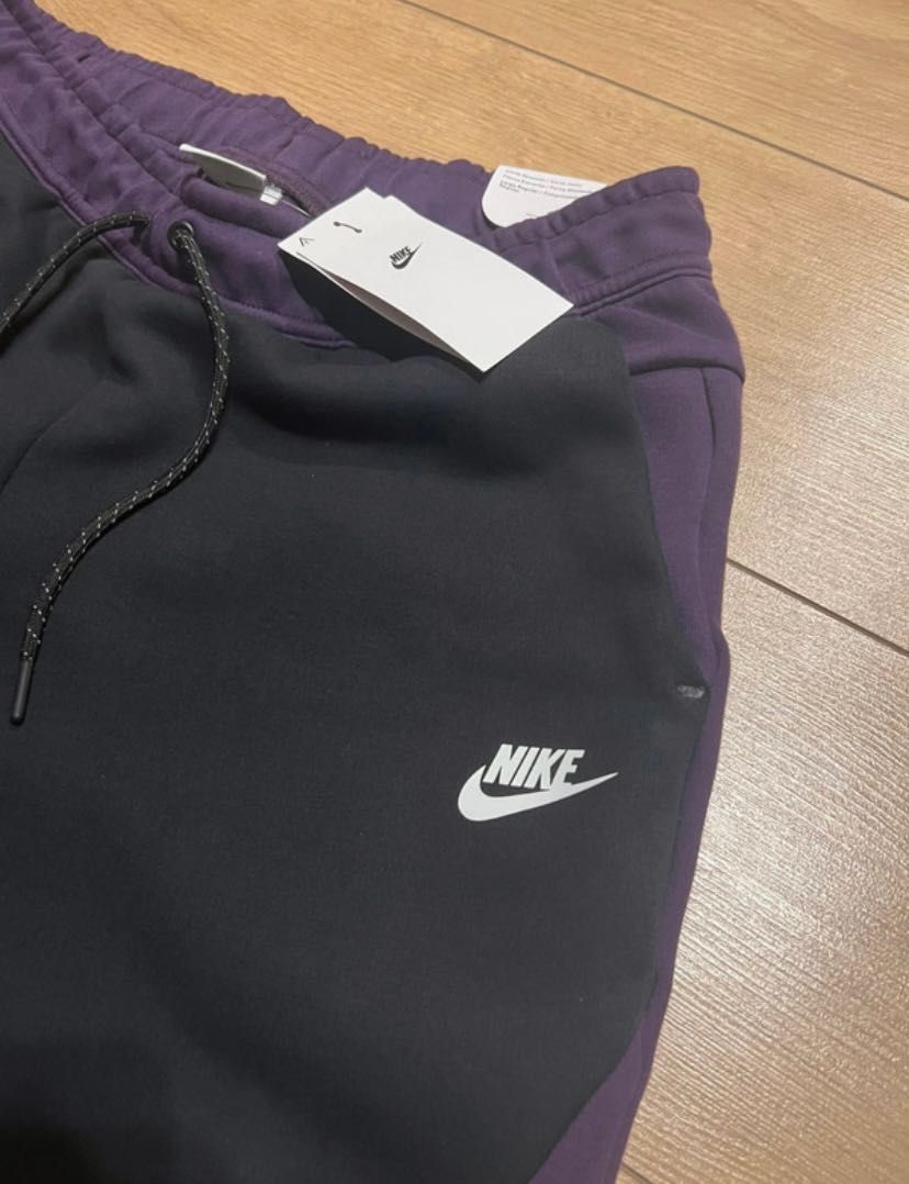 Tech Fleece Purple Black Rozmiar L