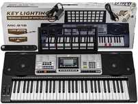 Keyboard Organy 61 Klawiszy Zasilacz MK-816 Z Funkcją Nauki Gry