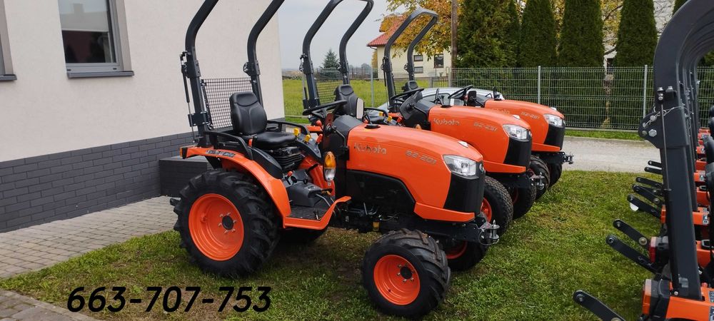 Kubota B2201 miniciągnik, traktor komunalny, rolniczy, ogrodniczy 4x4!