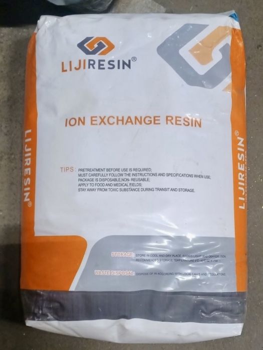 Катіоніт.  Іонообмінна  смола .