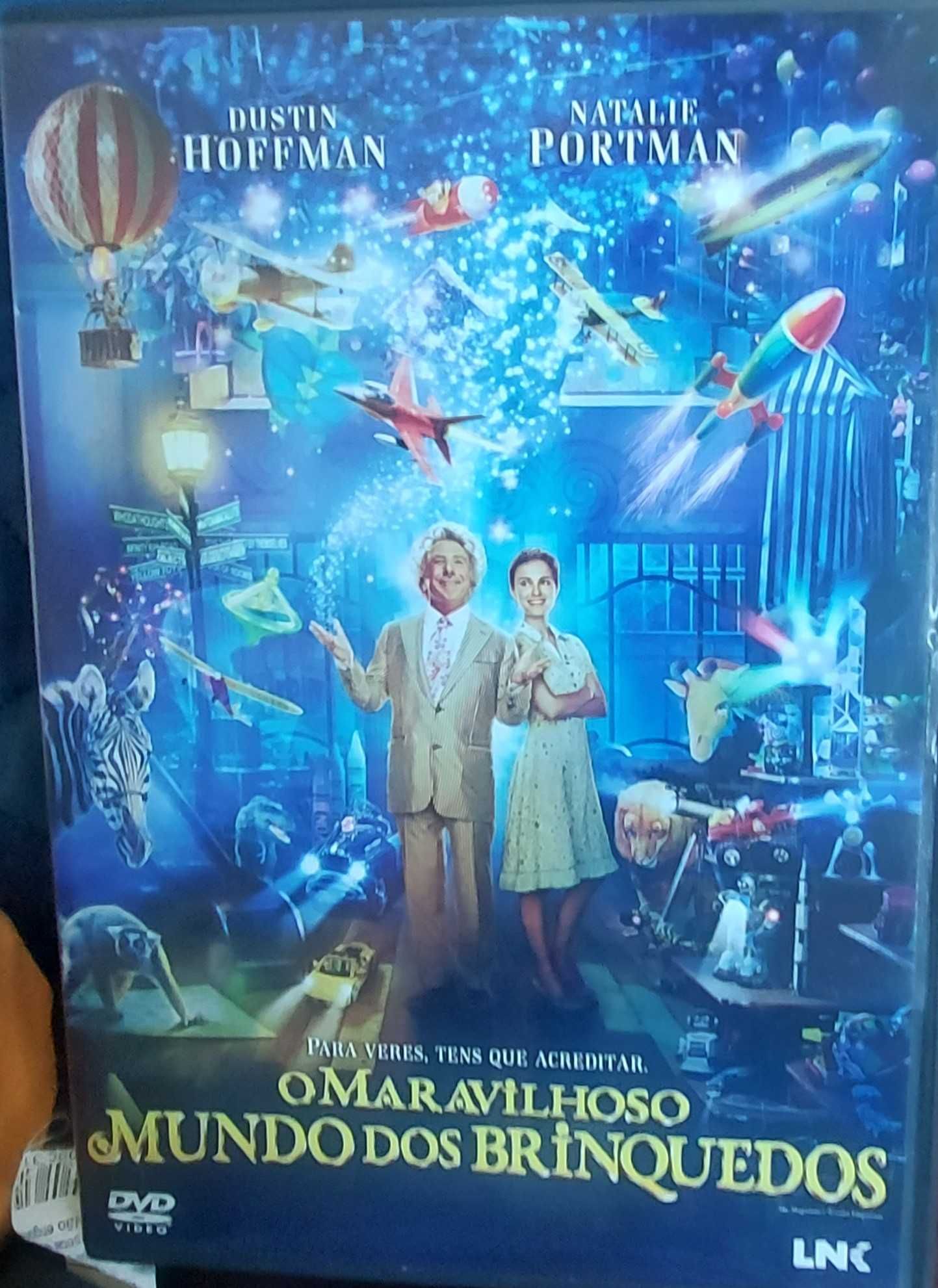 Filmes em DVDs .