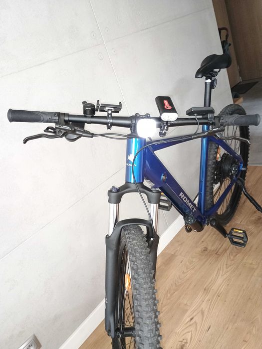 Rower ze wspomaganiem elektrycznym Romet E-Rambler2.0 praktycznie nowy