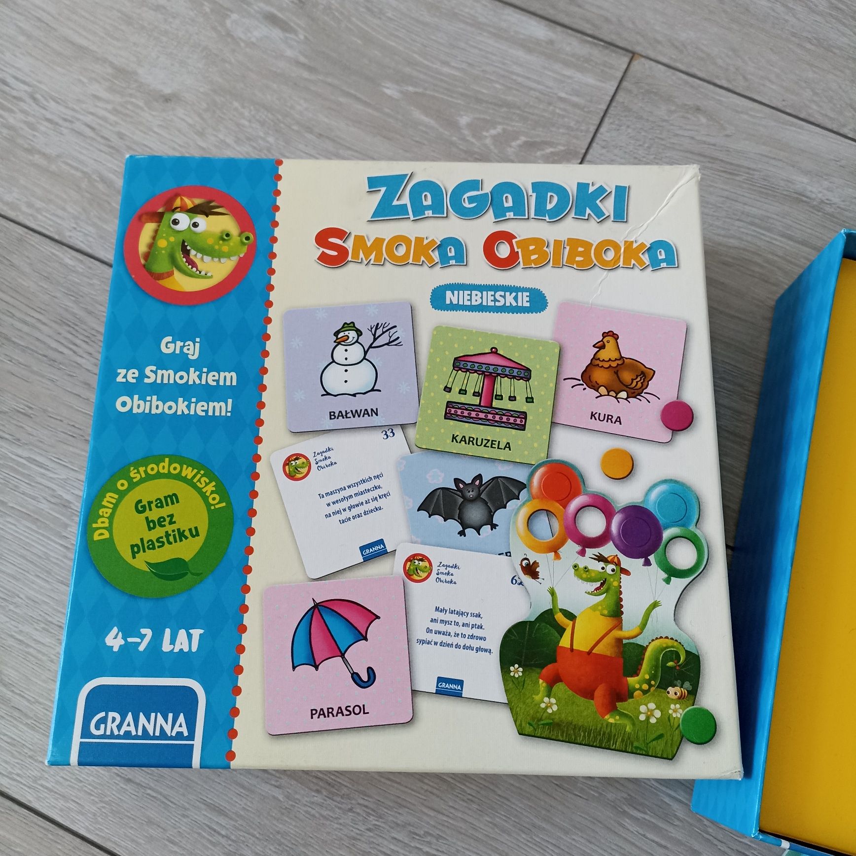 Gra edukacyjna Zagadki smoka Obiboka