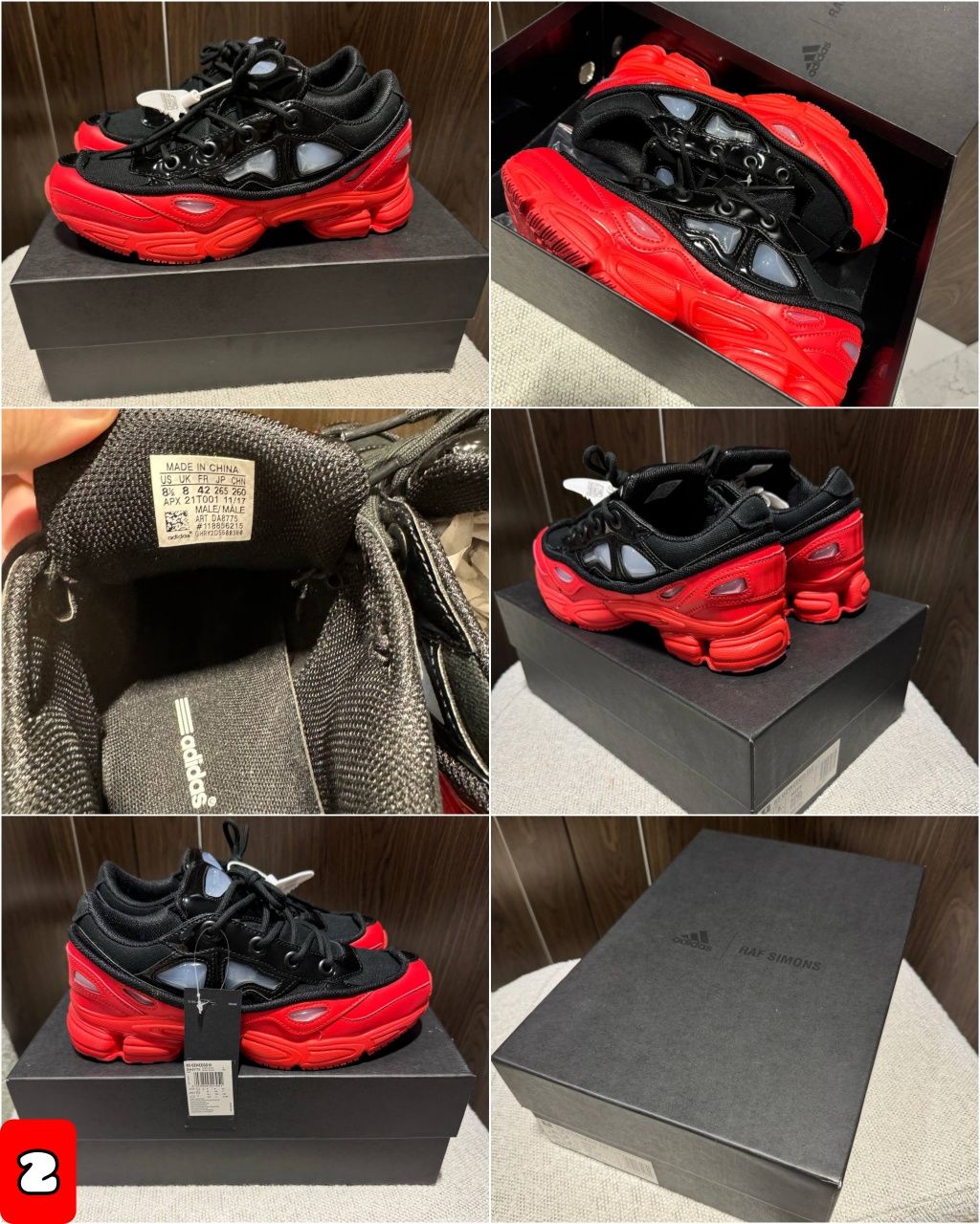 БЕЗ ПЕРЕДПЛАТИ‼️Кросівки Adidas RAF Simons Ozweego 3 / 40-45, ПРЕМІУМ