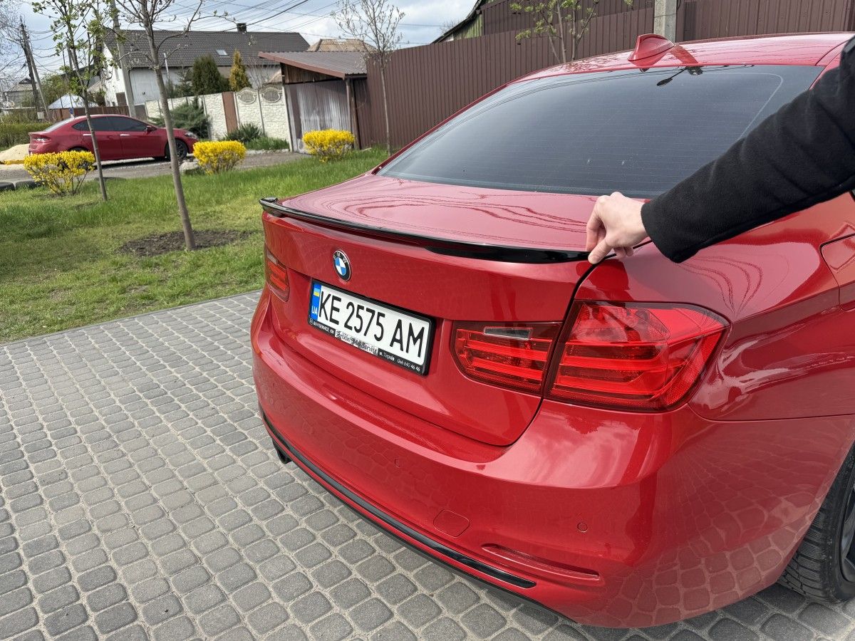 Спойлер ліп M Performance BMW 3 series F30 2012-2018 ABS пластик,