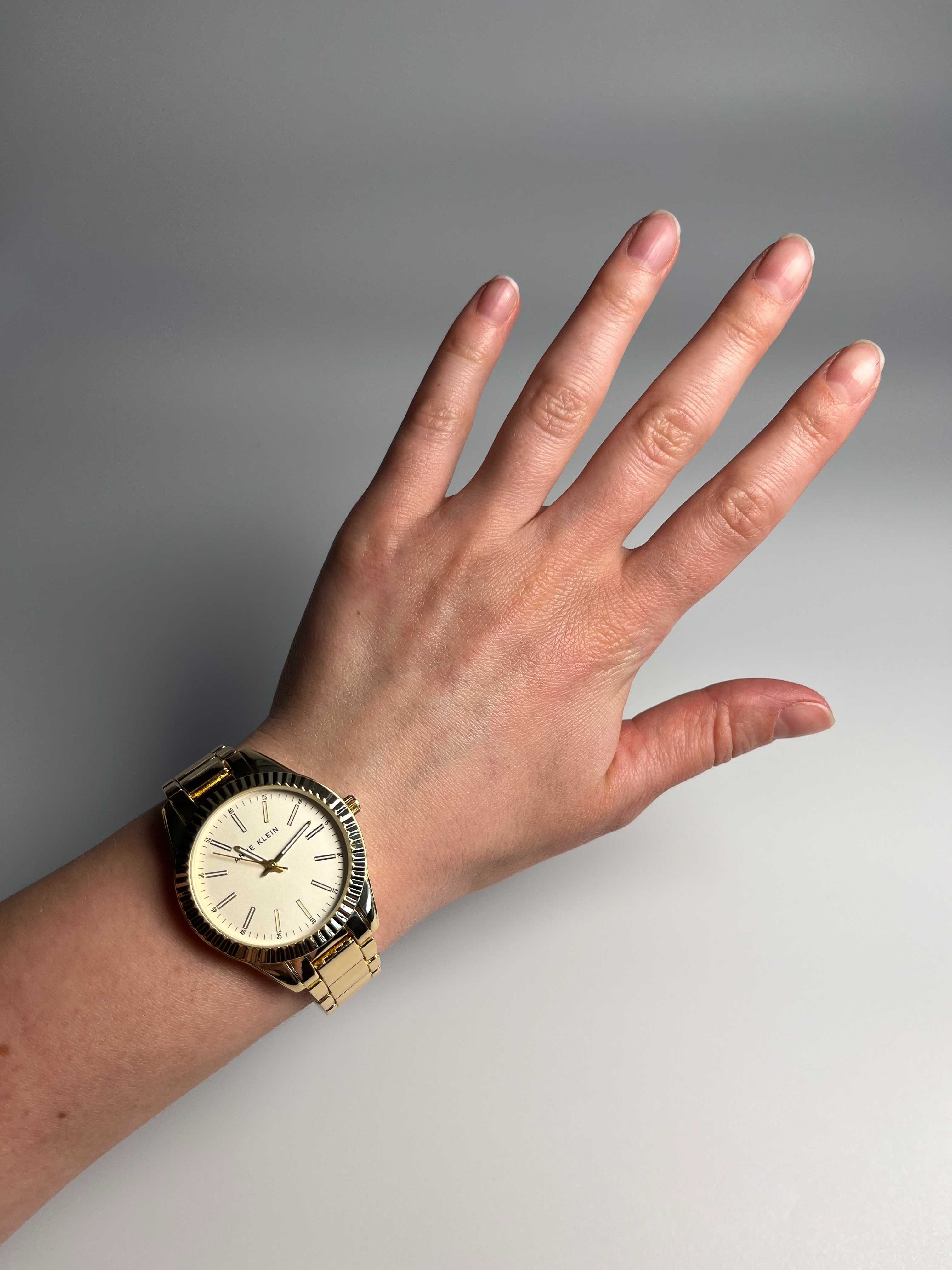 Anne Klein AK/4172, золотистий годинник жіночий, часы анна кляйн Ø36мм