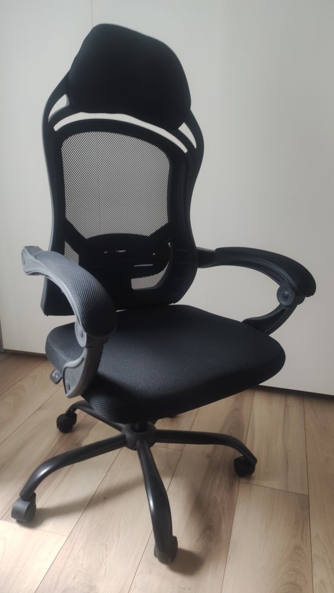 Cadeira de escritório com rodas - ergonómica - COMO NOVA