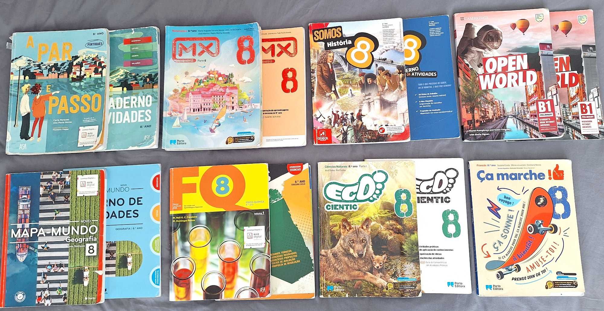 LIVROS TOTAIS PARA 8ºANO