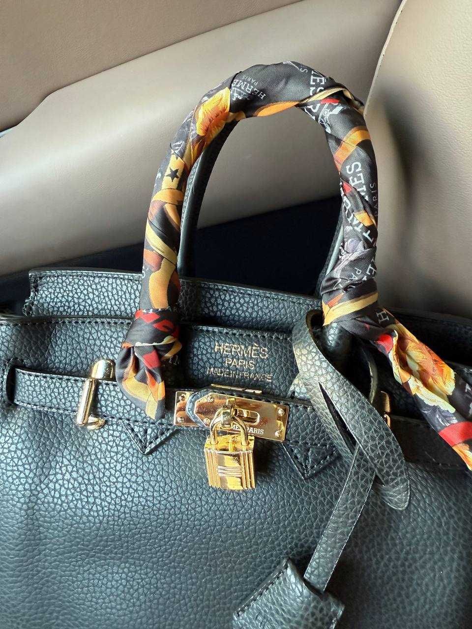 Сумка Hermes birkin з натуральної шкіри