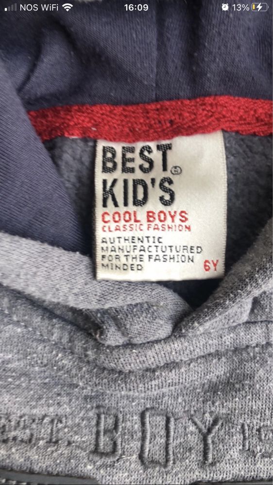 Hoodie rapaz Best Kid’s