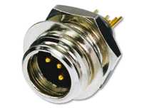 REAN RT3MP - Złącze MINI XLR 3-pin męskie (srebrne)