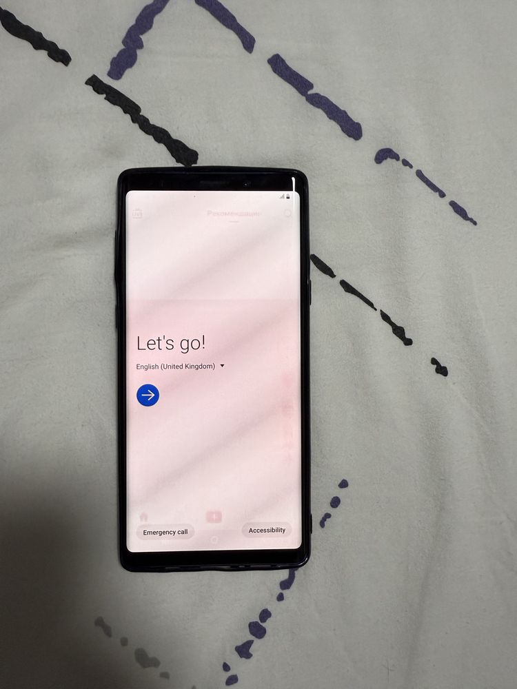 Samsung galaxy note 9 8/128
