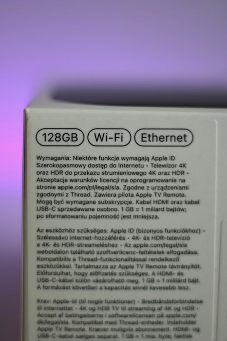 Apple TV 4K (3. gen) 128GB WiFi + Ethernet