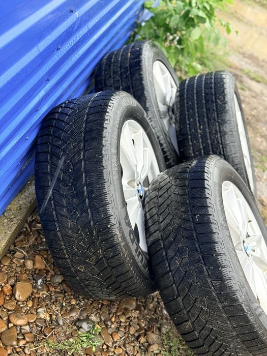 Диски BMW X5 F15 R18 5/120 резина зимова R18 255/55 датчик тиску шинах