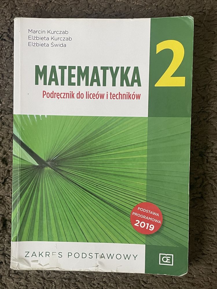 Komplet książek do matematyki klasy 1-4 liceum, poziom podstawowy