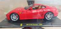 Miniatura ferrari 599 GTB Fiorano 2006 escala 1/24