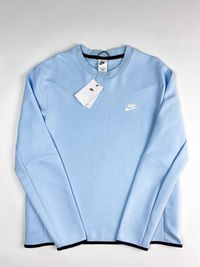 Оригінал! Світшот Nike Tech Fleece блакитний (L) Новий, з бірками!