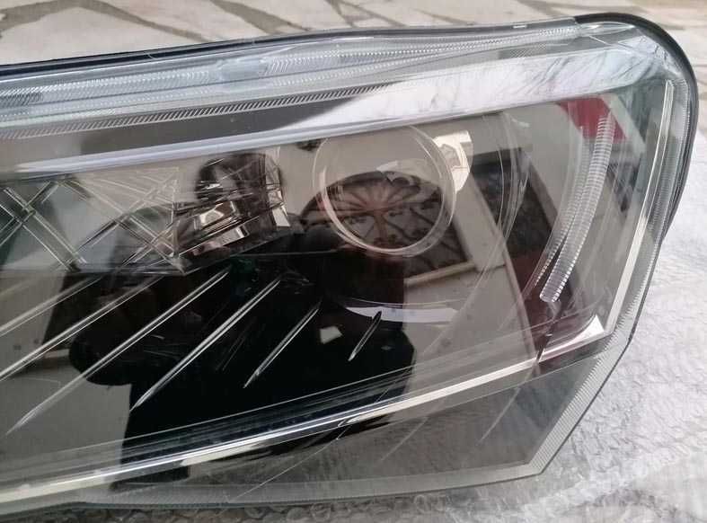 otica frontal ESQ Skoda Superb III B8 (3V) . fase 1 . bi-XENON LED