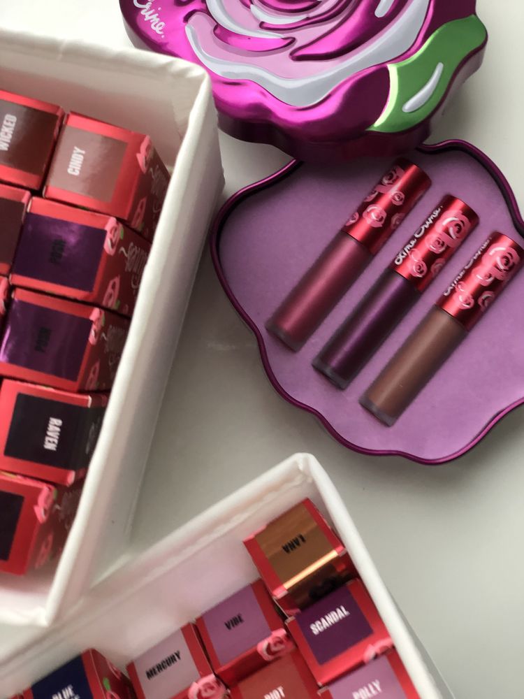 Lime Crime жидкая помада не стирается