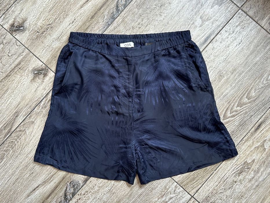 Męskie spodenki COS model Jacquard Shorts Blend Silk Jedwab roz L