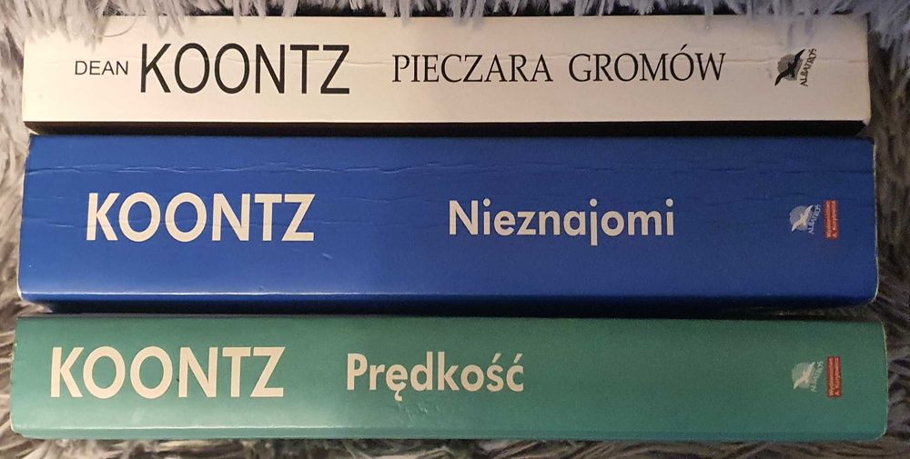 3x Dean R. Koontz - Pieczara gromów, Nieznajomi, Prędkość