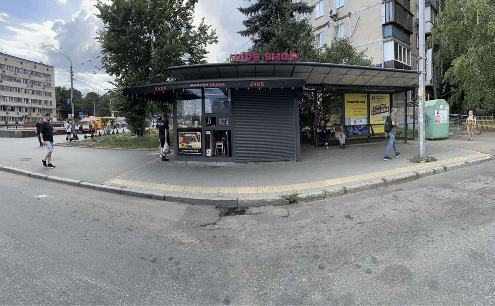 Оренда кіоска / зупинкового комплексу вул. Гаврилишина 1 «М. КПІ»