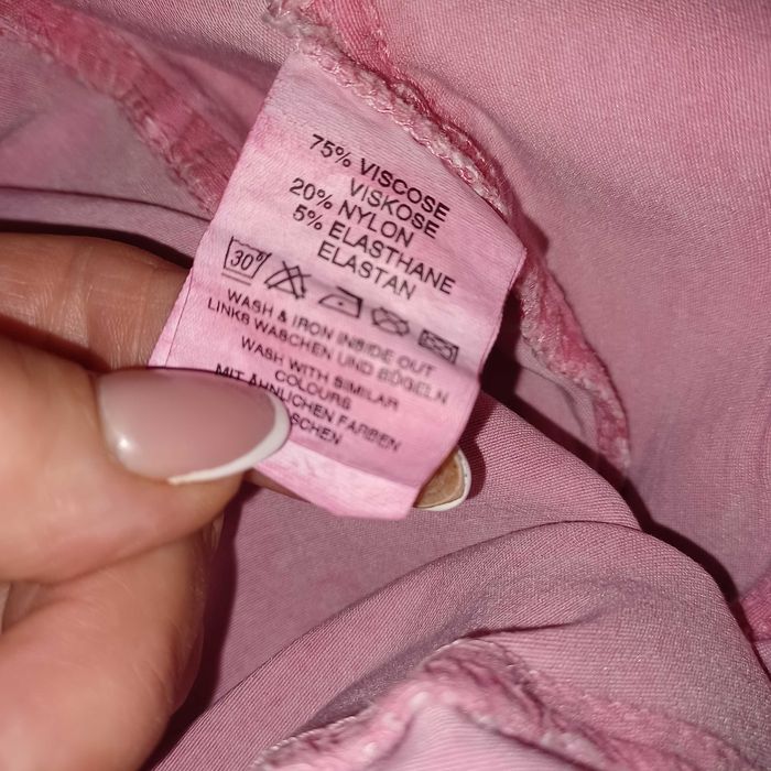 TREDY doskonałe zgrabne spodnie zdobione z wiskozy do kozaków dla M