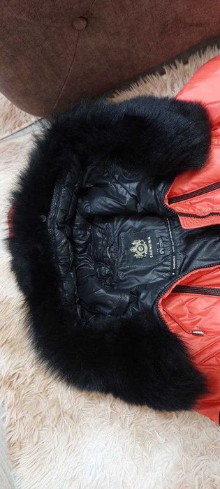 Куртка женская , Песец воротник,Зима-Осень 42-44р.