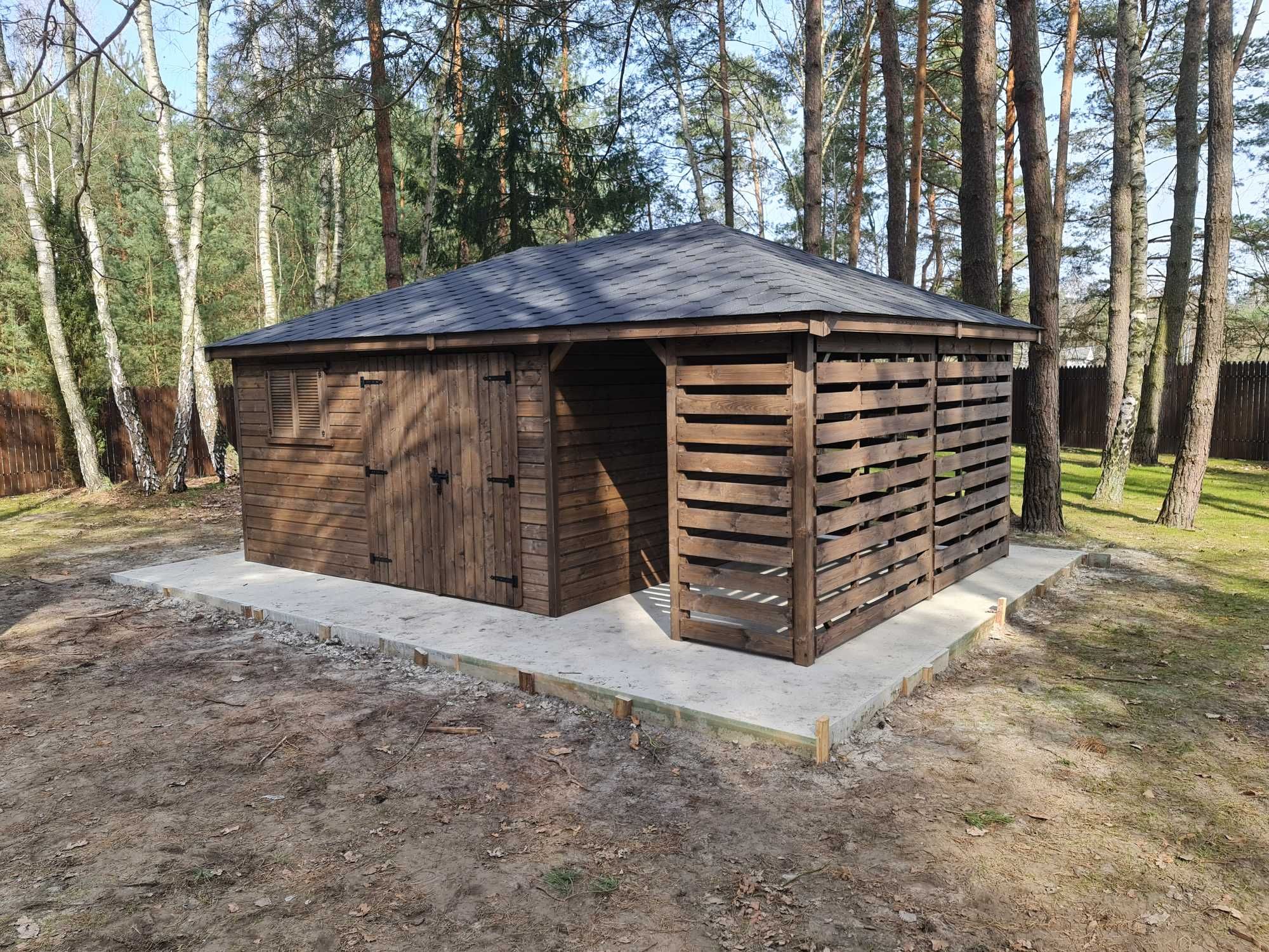 Altana narzedziowa 4x6 ogrodowa Domek drewniany narzedziowy PRODUCENT