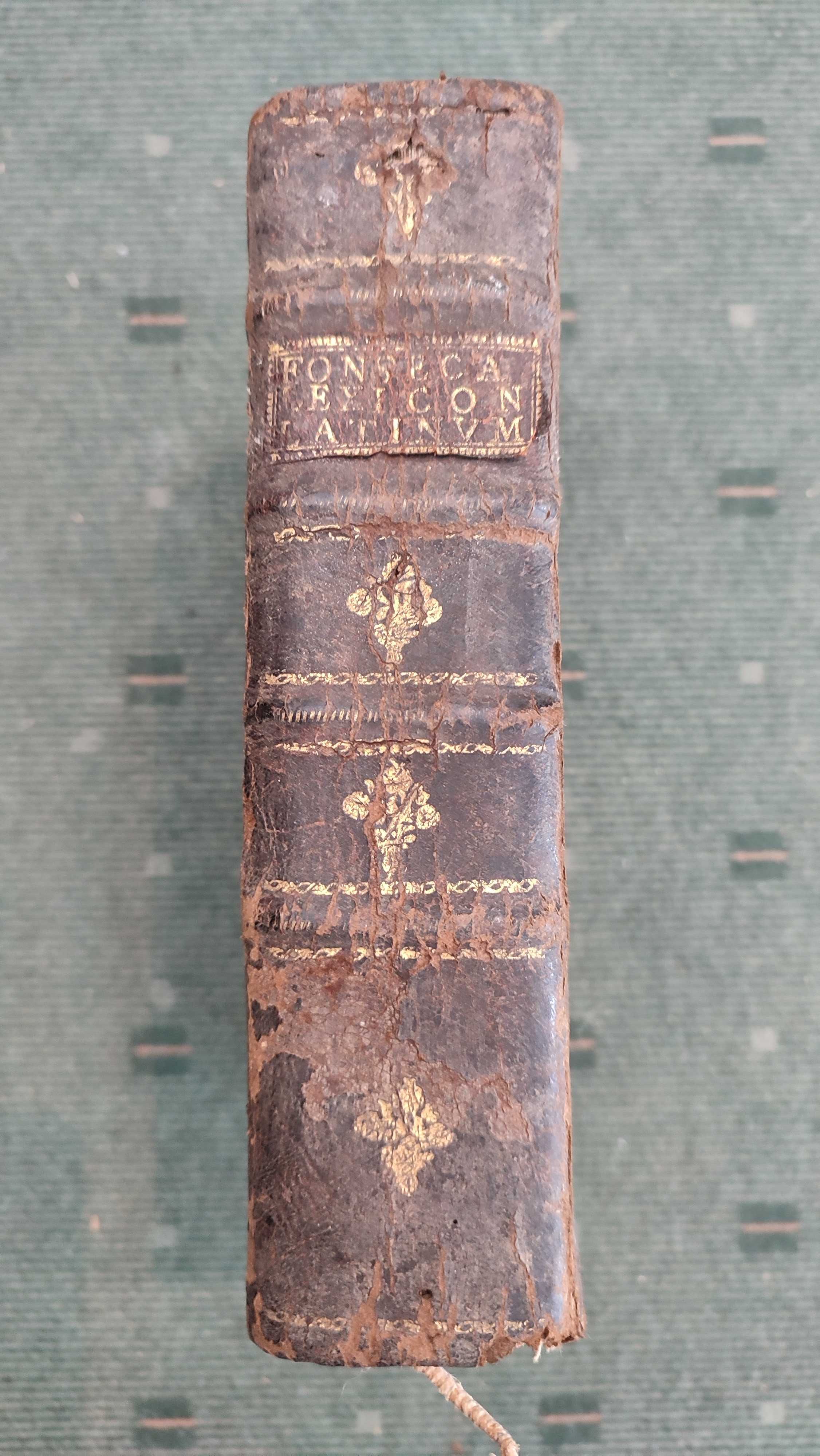 Lexicon Latinum - Petri Iosephi A Fonseca - 1782