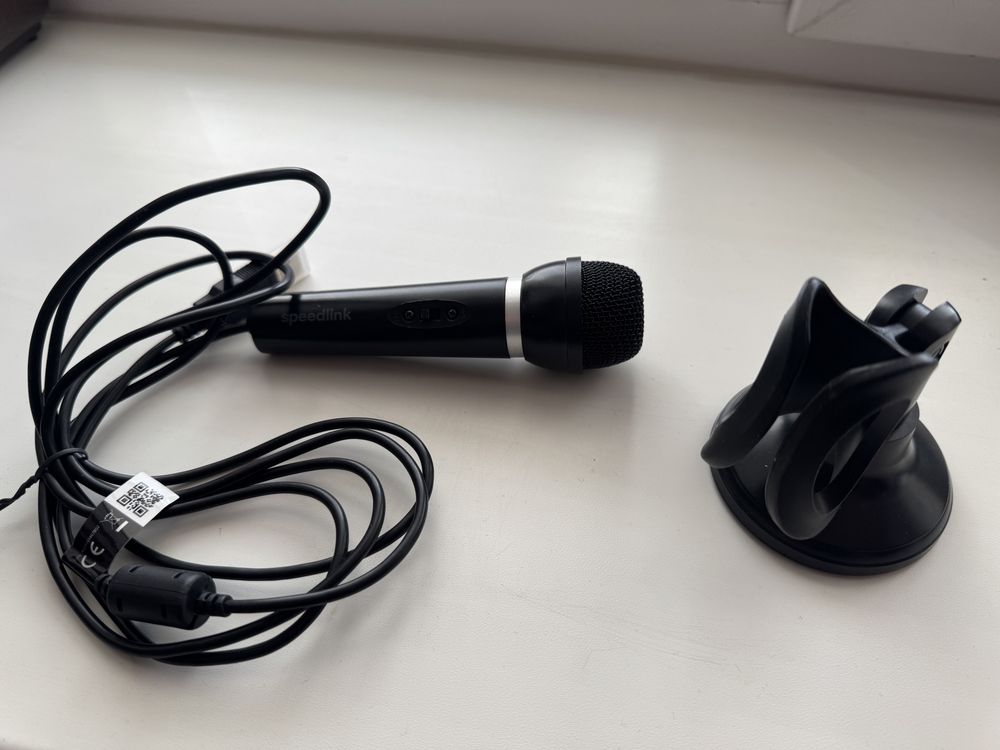 Speedlink Мікрофон CAPO Desk and Hand Microphone (SL-8703-BK) black