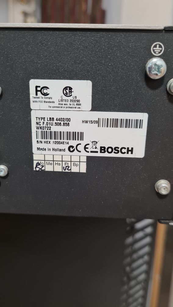 Bosch Audio System. Wzmacniacz + głośniki 10szt.