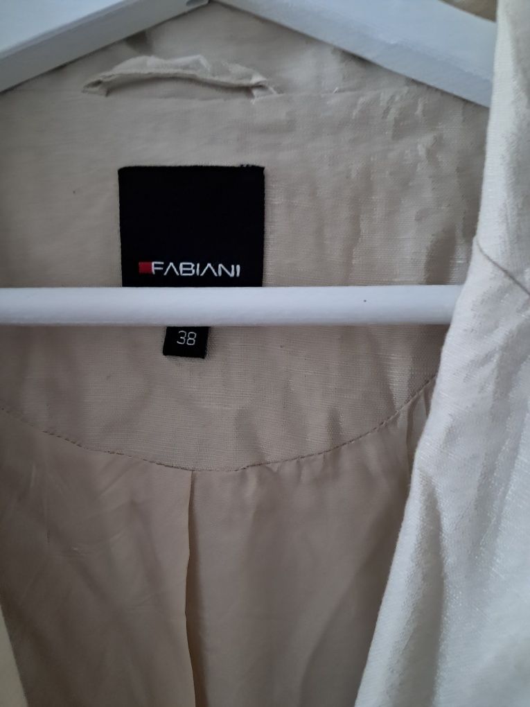 Marynarka lniana Fabiani rozm 38