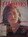 Yasmeem Ghauri 1994 super top model na capa da Colecções
