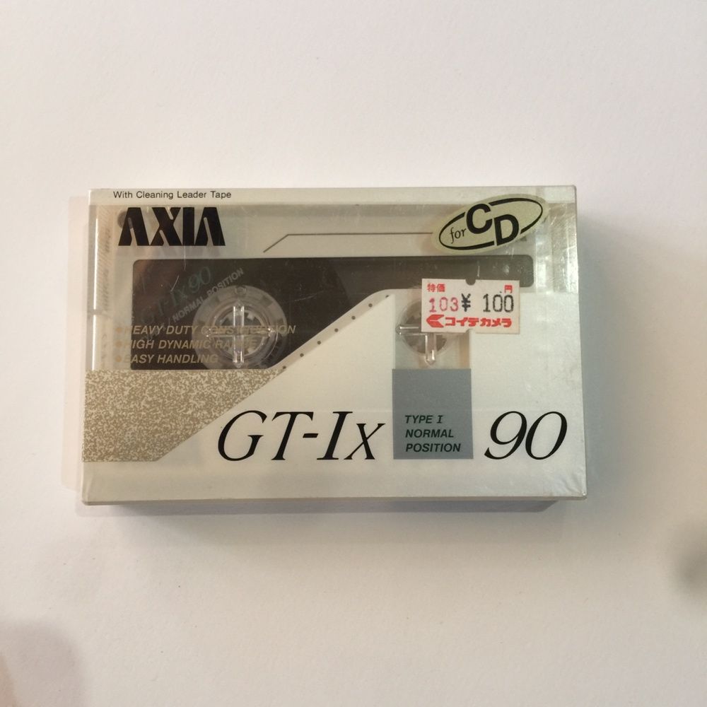 Axia GT-Ix 90 компакт-касетта из Японии