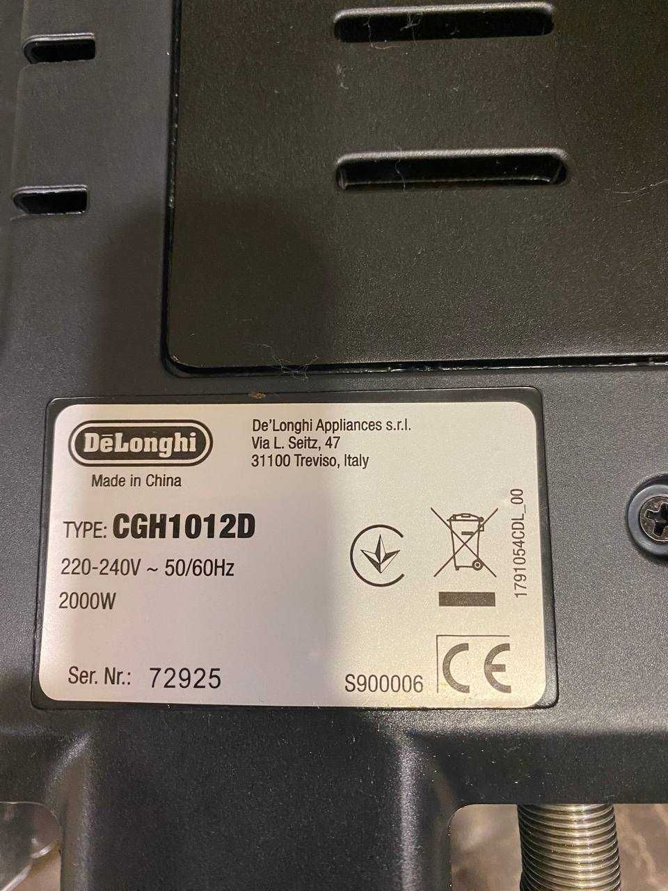 Гриль DeLonghi CGH 1012D