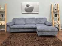 Sofá Chaise Longue Cinza - ENVIO Grátis