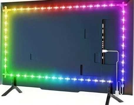 Pasek taśma LED RGB kolorowy- sterowanie z aplikacji - 3 metry - 3szt