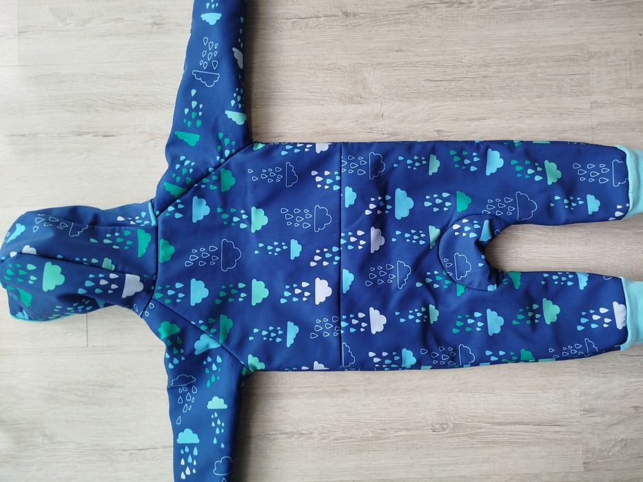 Kombinezon softshell 12-18 miesięcy rozmiar 80/86