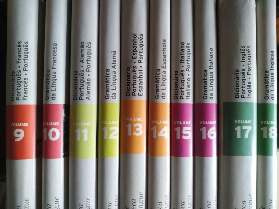 Coleção de dicionários "Grande Biblioteca Multilingue" - 18 Volumes