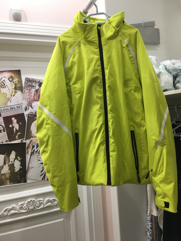 Куртка зелёная зимняя термо