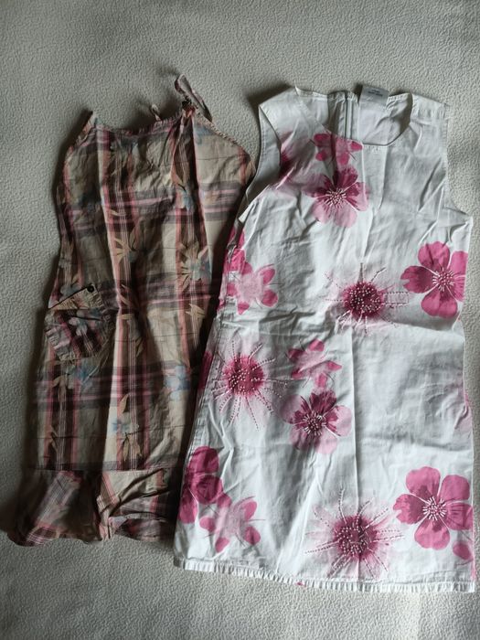 Paka ubrań dla dziewczynki rozmiar 110-122