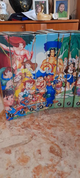 Lindas cassetes de desenhos animados