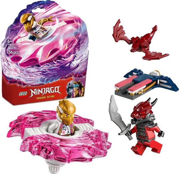 Конструктор Lego Ninjago Спіннер Спін-джитсу дракона Сори 71824