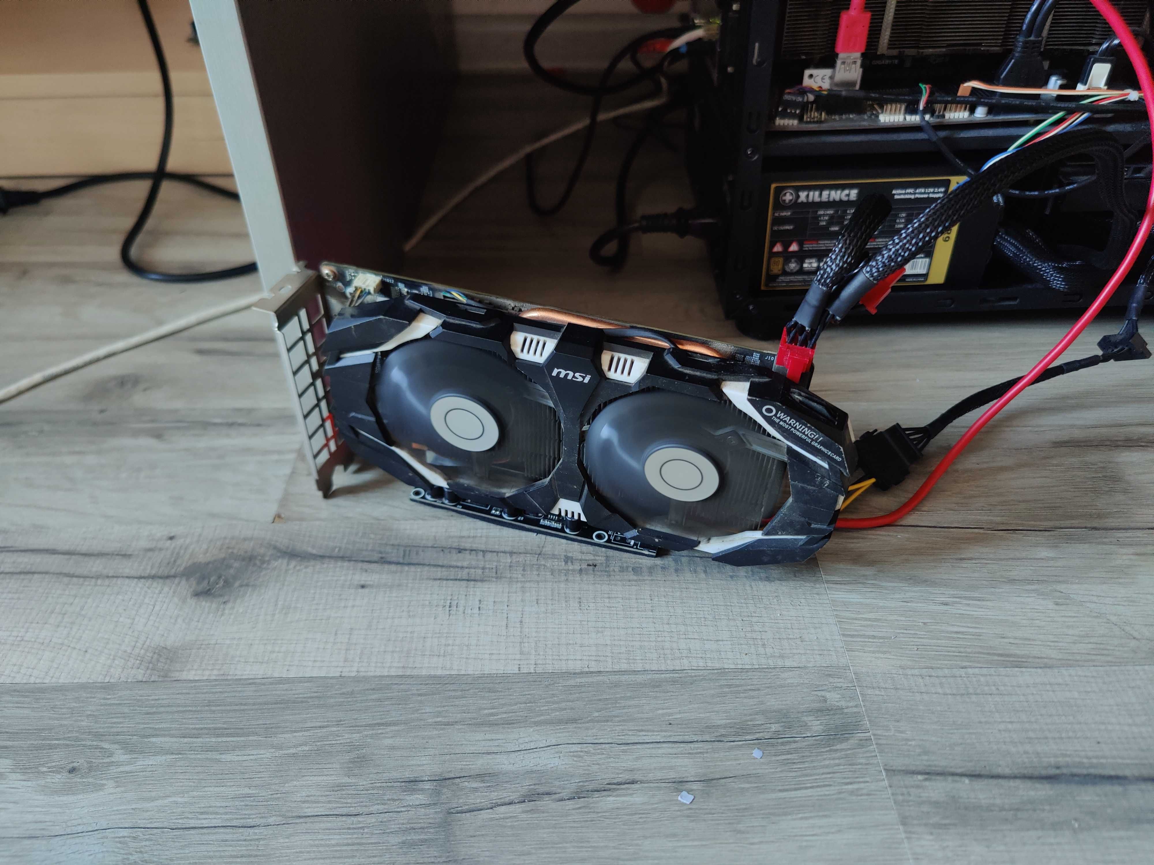 Відеокарта MSI PCI P106-100 Miner 6GB GDDR5 192bit 1506/8008 gtx 1060